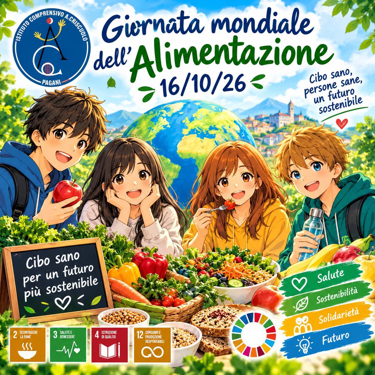 Giornata Mondiale dell’Alimentazione 16 ottobre 2026